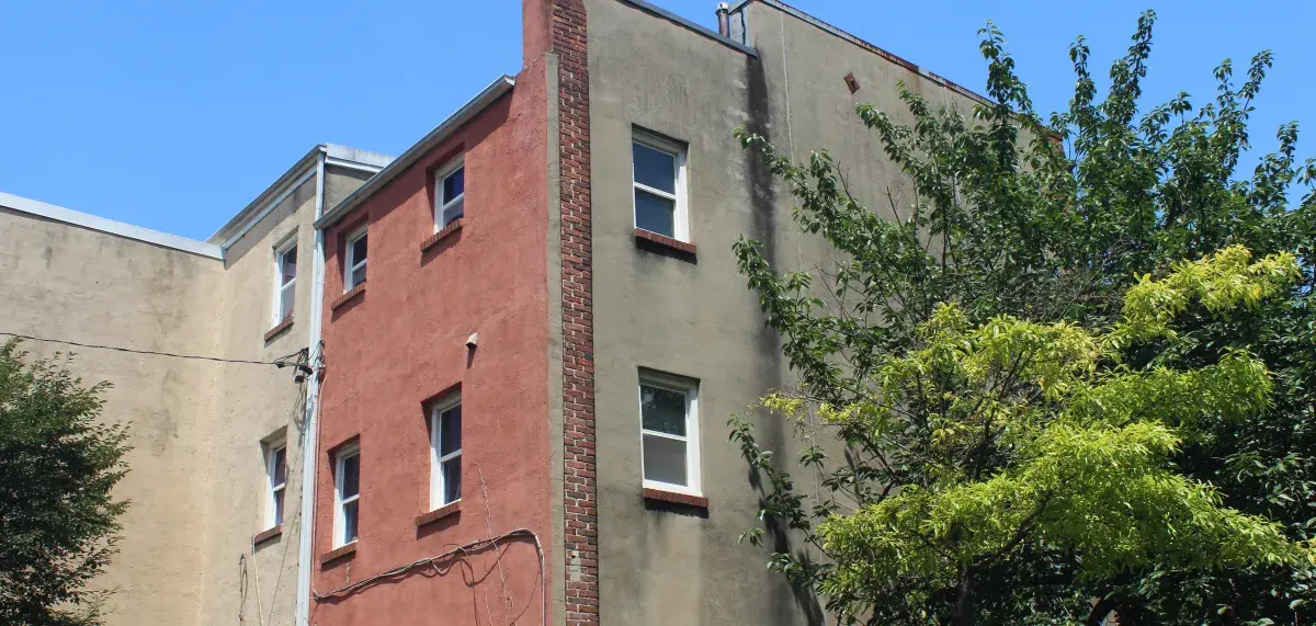 apartment buildings