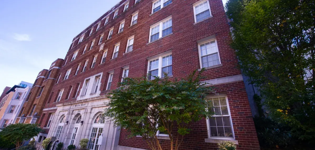 Exterior of Meridian Manor