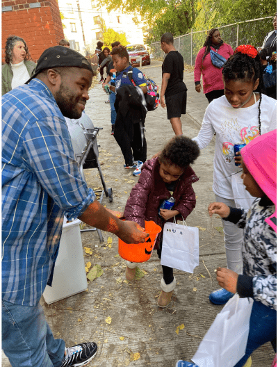 Faruq Hussein Bey at VER Halloween Party