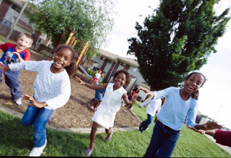 Kids playing