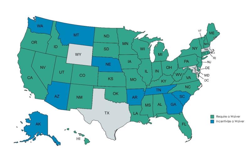 QC Waiver Map